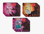 Pokemon TCG Team Rocket Tin Asst