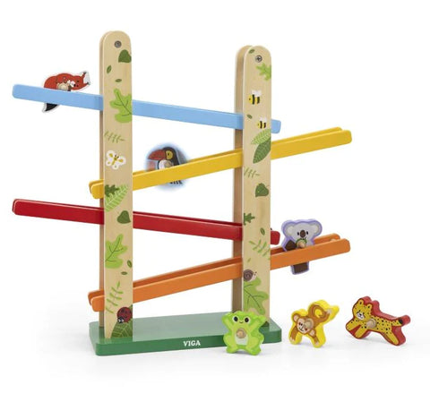 Jungle Wooden Animals Slider