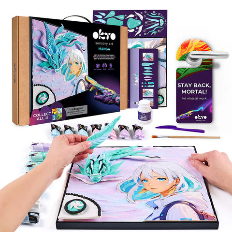 Sensory Art - 3D Painting Creative set - Manga Air