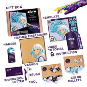 Sensory Art - 3D Painting Creative set - Manga Air