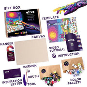 Sensory Art Creative Canvas Set- Park Guell Barcelona
