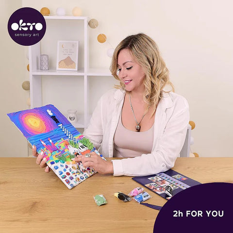 Sensory Art Creative Canvas Set- Park Guell Barcelona