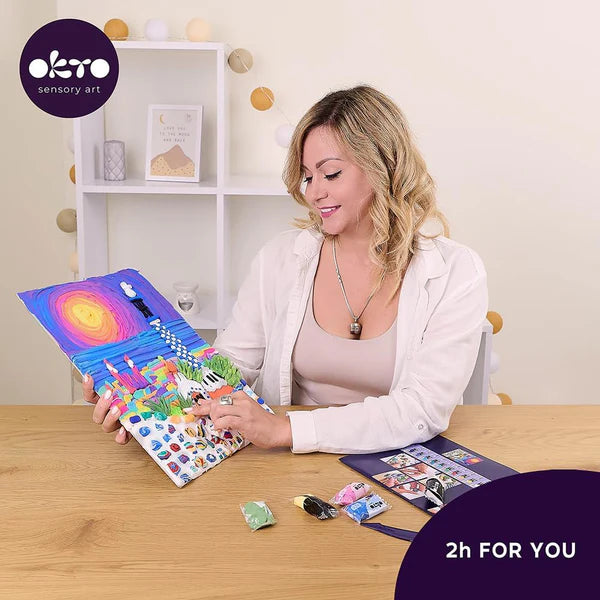 Sensory Art Creative Canvas Set- Park Guell Barcelona