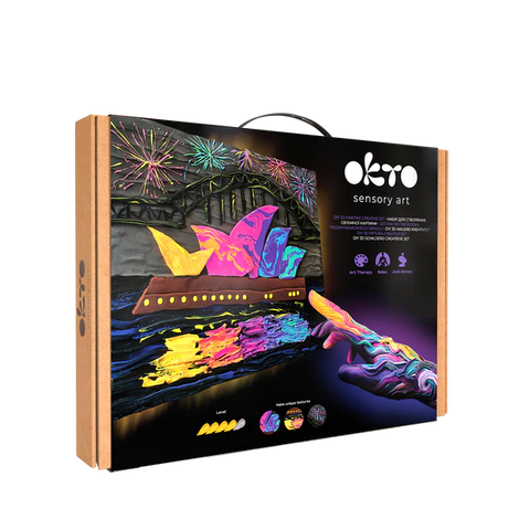 Sensory Art Creative Canvas Set- Sydney Opera House