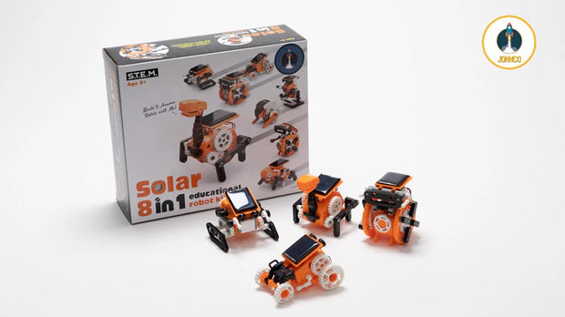 Solar 8 in 1 Educational Robot