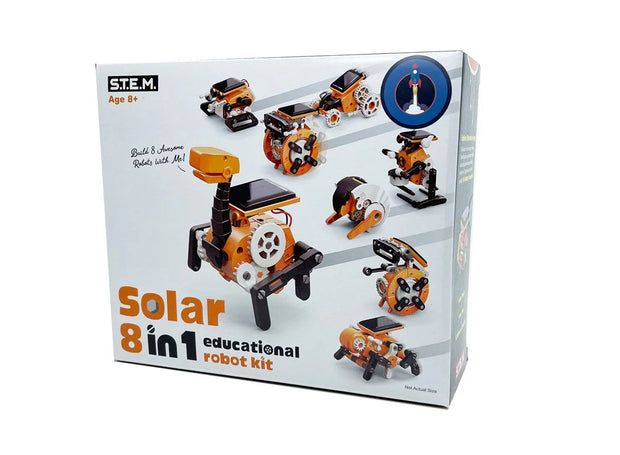 Solar 8 in 1 Educational Robot