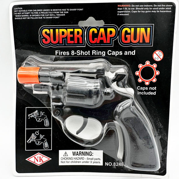 Black Super Cap Gun – realtoys
