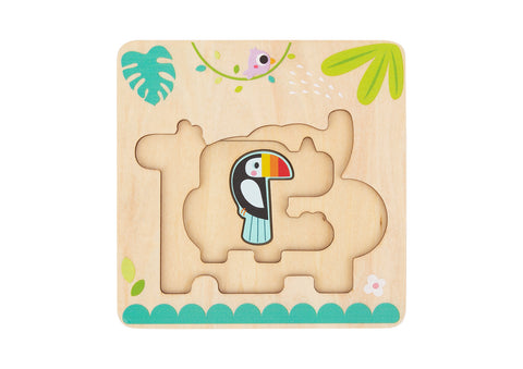 Multi-Layered Animal Puzzle