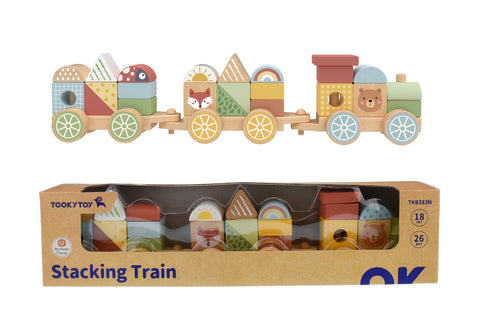 My Forest Stacking Blocks Train