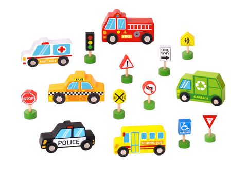 Transport & Street Sign Set