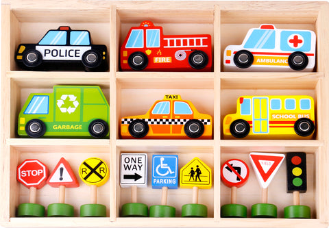 Transport & Street Sign Set