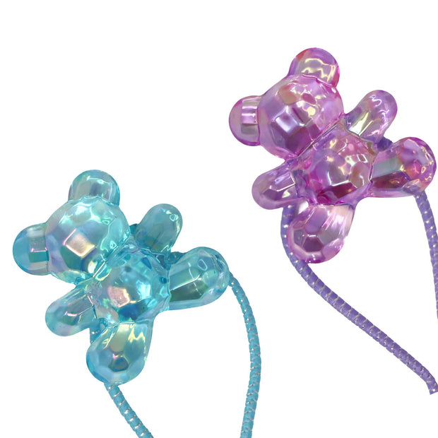Teddy Bear Hair Elastics