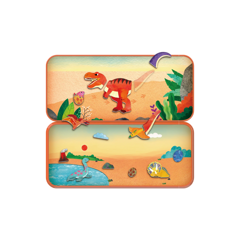 Travel Magnetic Box - Dinosaur