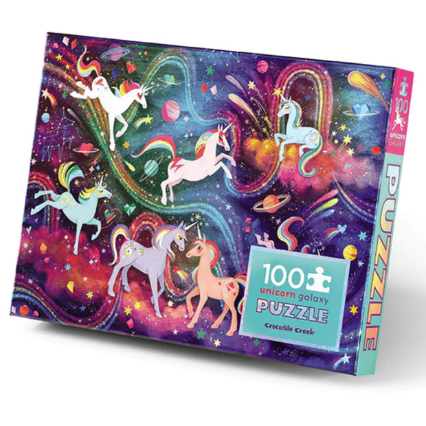 100 pce Holographic Unicorn Galaxy Puzzle