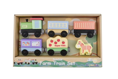 Farm Train Set Sundae