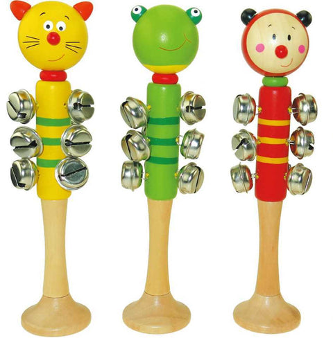 Wooden Insect Bell-Stick