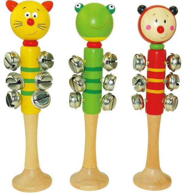 Wooden Insect Bell-Stick