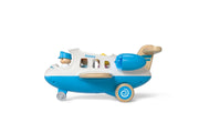 Wooden Airplane with Lights & Sound