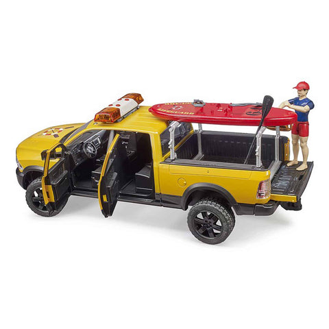 Bruder RAM 2500 Power Wagon with Life Guard Figure
