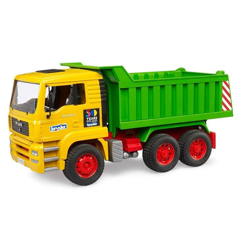 Bruder 50th Anniversary Man TGA Dump Tip Truck