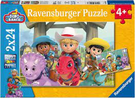 2x24pce Dino Ranch Friendship Puzzle