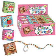 Scratch and Sniff Sticker Box Asst