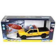 Bruder RAM 2500 Power Wagon with Life Guard Figure