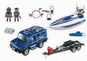 PMB- Police Truck With Speedboat