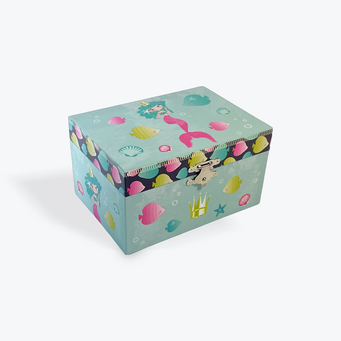 Mermaid Rectangle Jewellery Box