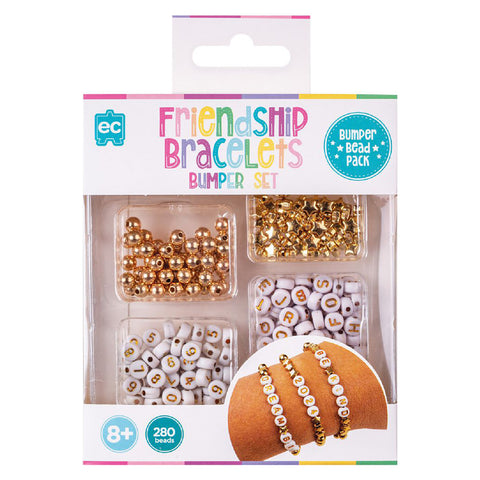 Friendship Bracelets Bumper Set - Gold & White