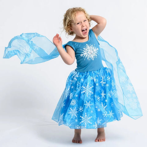 Elsa Frozen Dress Snowflake