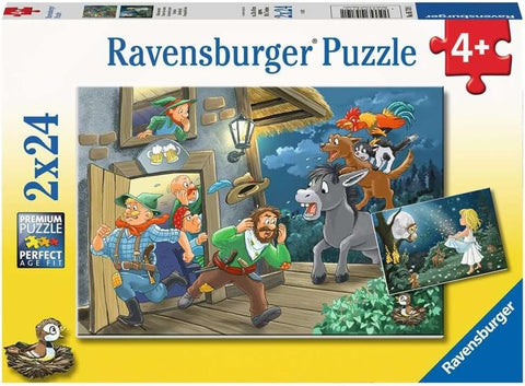 2x24 Pce Fairytales Puzzles