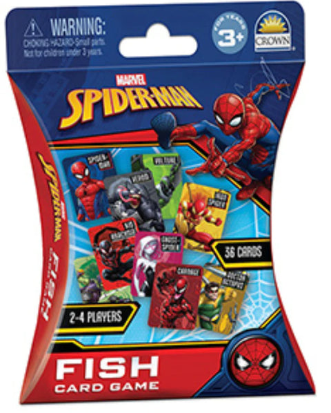 Spiderman Fish Card Game