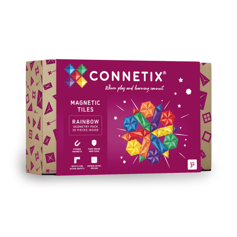 Connetix Tiles 30 Pce Geometry Pack