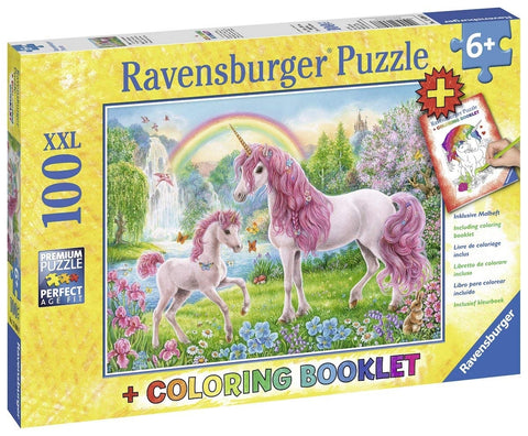 100pce Magical Unicorn & Colouring Booklet
