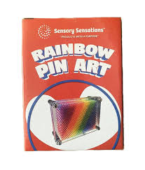 Rainbow Pin Art