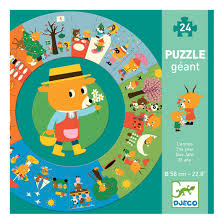 The Year - Giant Circle Puzzle 24pce