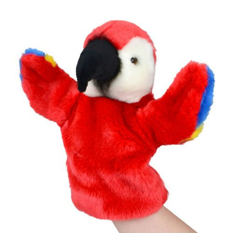 Lil Friends Eco Red Parrot Puppet