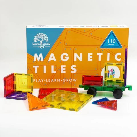 Magnetic Tiles 110piece Pack