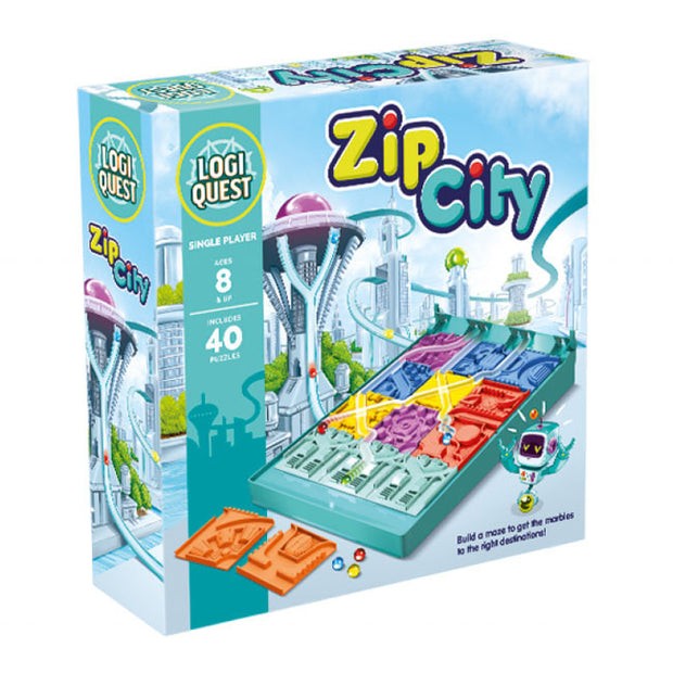 Zip City Solo Challenge Game