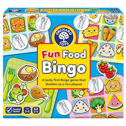 Fun Food Bingo Game