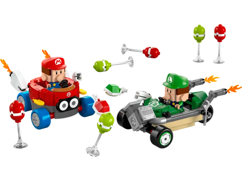 Super Mario Baby Mario vs Baby Luigi