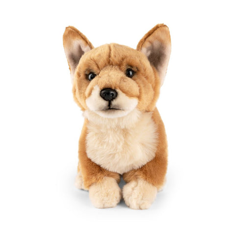 Living Nature Sitting Corgi 27cm