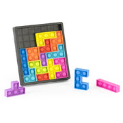 Fidget Pop Block Tray Puzzle