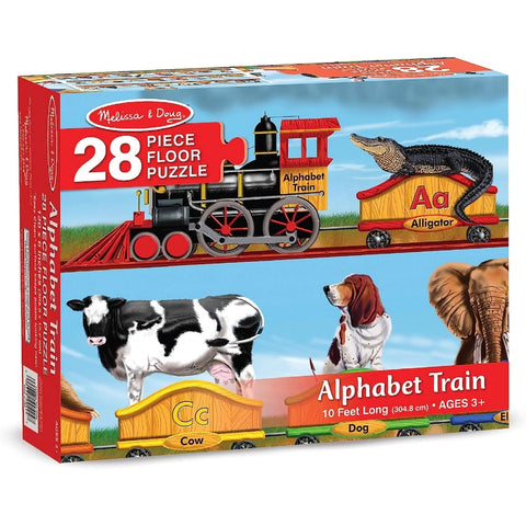 28pce Alphabet Train Floor Puzzle