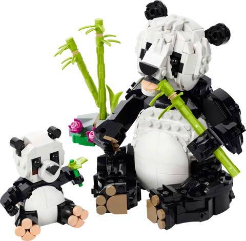 Creator Wild Animals Panda Family