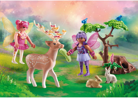 Princess Magic Fairies with Forrest Animals Starter Pack