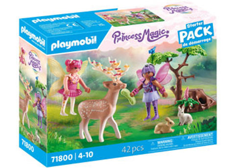 Princess Magic Fairies with Forrest Animals Starter Pack