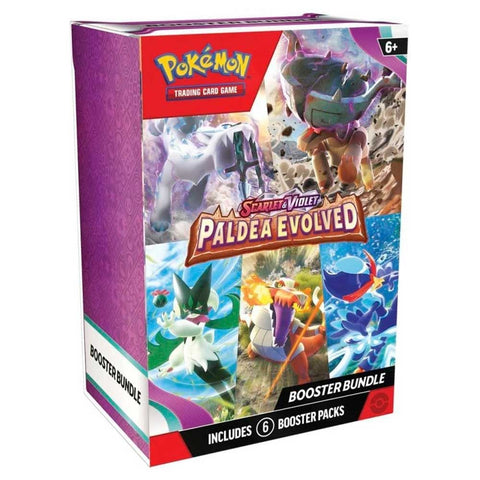 Pokemon TCG Scarlet & Violet 2 Paldea Evolved Booster Bundle 60 cards”