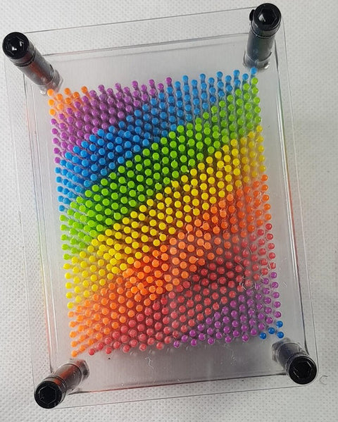 Rainbow Pin Art